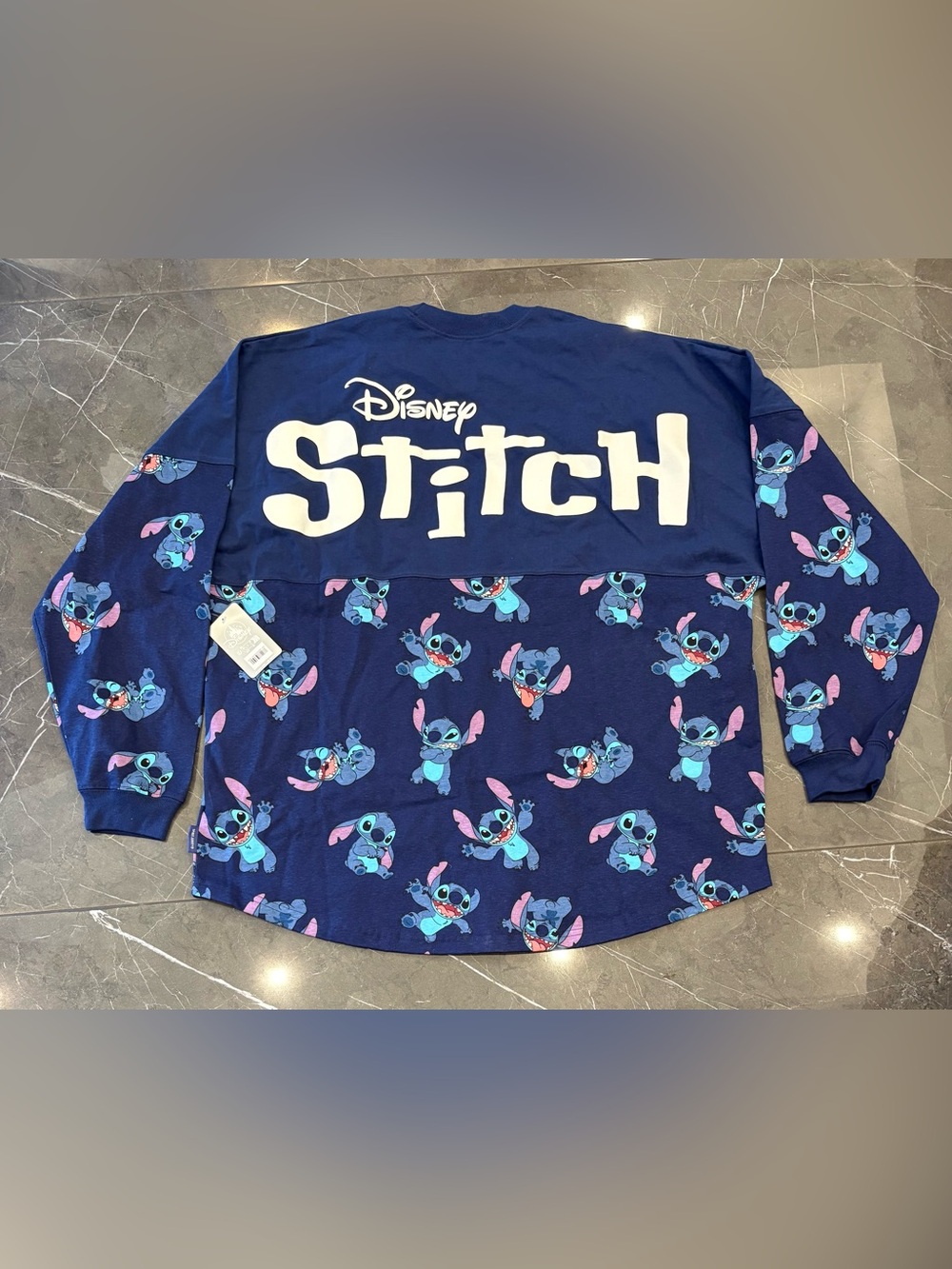 NWT Disney Stitch Spirit Jersey Lilo & Stitch Blue XXL Disneyland Disney World